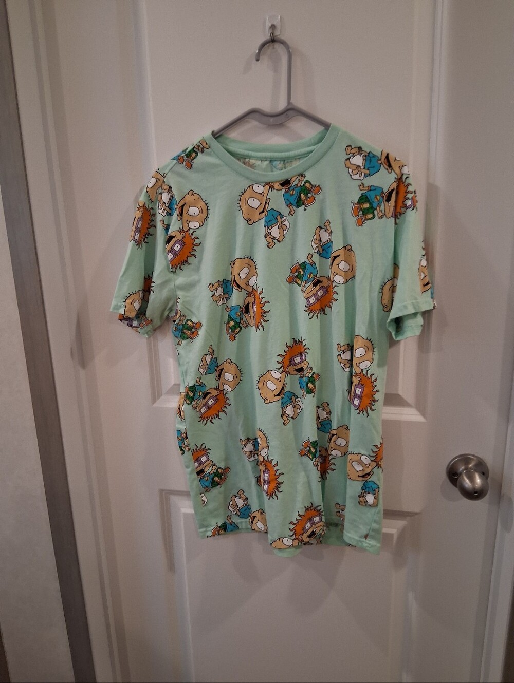 Nickelodeon Mint Green Rugrats Graphic Tee Size Large